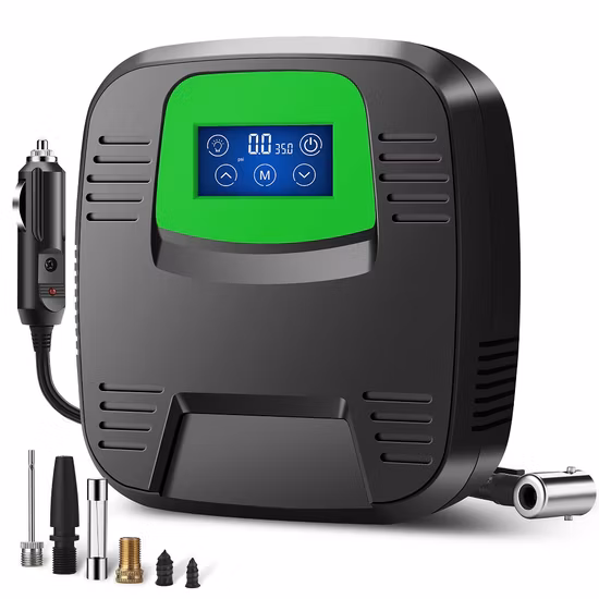 Китайский завод портативный автомобильный насос для накачивания шин 150 фунтов на квадратный дюйм воздушный насос для автомобиля