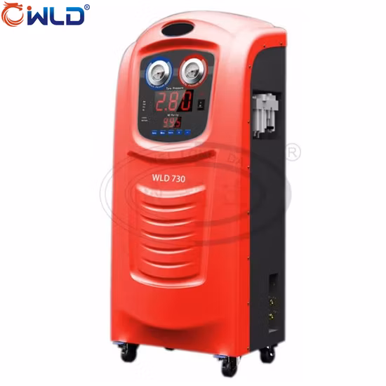 Wld 100A Полностью автоматический портативный цифровой ЖК-дисплей Автошины N2 Air CO2 Генератор азота и насос с воздушным компрессором