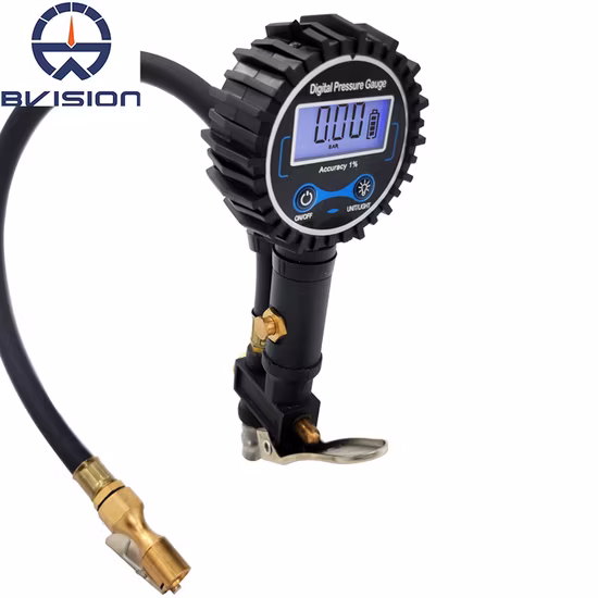 Pdg7 Сверхмощный цифровой насос для накачивания шин с манометром, точность 1% для внедорожников, грузовиков